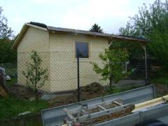 Obrázek: Zahradní domek MAX 4,5 x 6 m s přístřeškem na auto