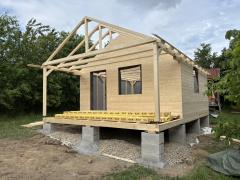 Obrázek: Zahradní domek Arnošt 5 x 5 m + 2 m přístřešek