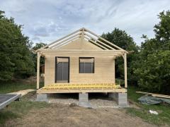 Obrázek: Zahradní domek Arnošt 5 x 5 m + 2 m přístřešek