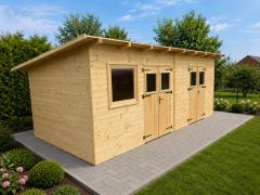 Obrázek: Zahradní domek Pavel 3 x 6 m s pultovou střechou