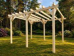 Obrázek: PERGOLA 4 x 5 m SE SKLONEM