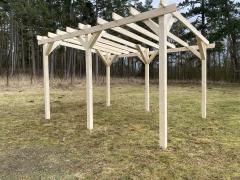 Obrázek: PERGOLA 4 x 5 m SE SKLONEM